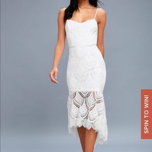 Art Deco inspired lace dress
